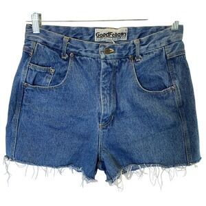 Goodfellows Clothing Company Womens Cutoff Jean Shorts Vintage Size 11/12 Cotton